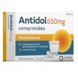 Antidol 650 mg 20 comp