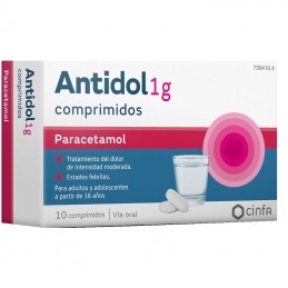 Antidol 1 g 10 comprimidos