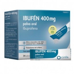 ibufén 400 mg 24 sobres